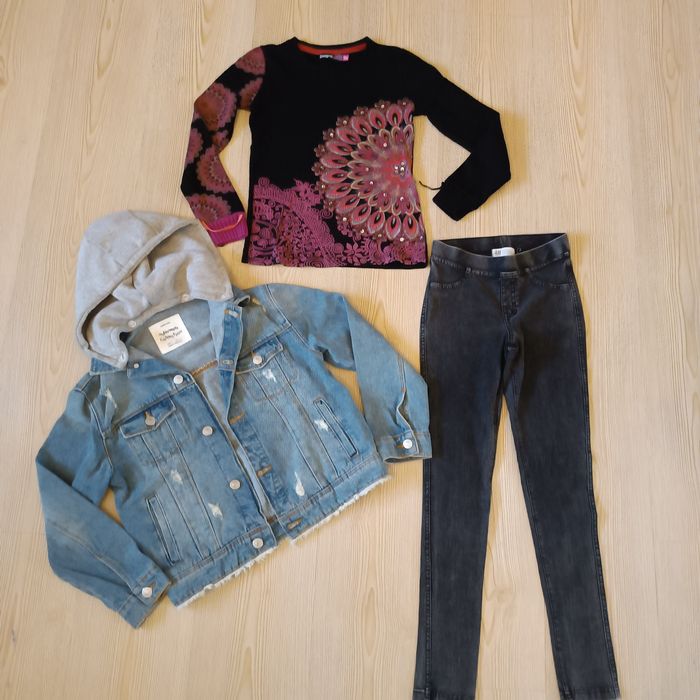 8-9 г Разкошен лот Zara, Desigual, H&M