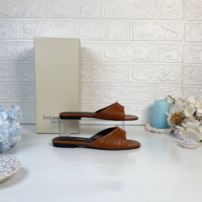Papuci Yves Saint Laurent Piele Naturala