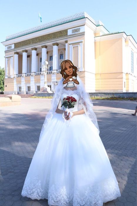 Продам свадебное платье