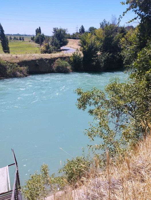 Продается участок вдоль реки. 6сот. Кибрай.  20 км от метро Горького