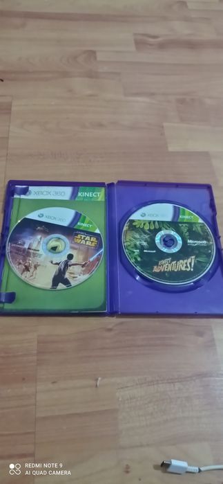 Jocuri xbox 360: 1. kinect adventures 2. star wars kinect