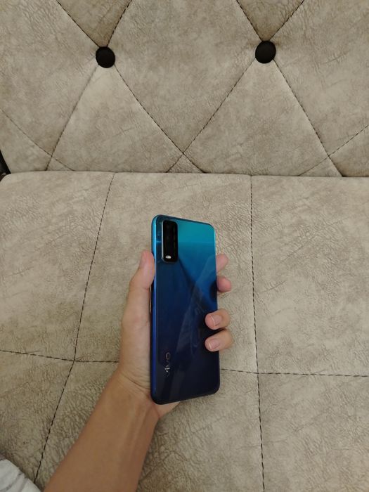 Vivo Y12s (3/32 ГБ) «Синий туман» — В коробке / Есть нюанс по экрану