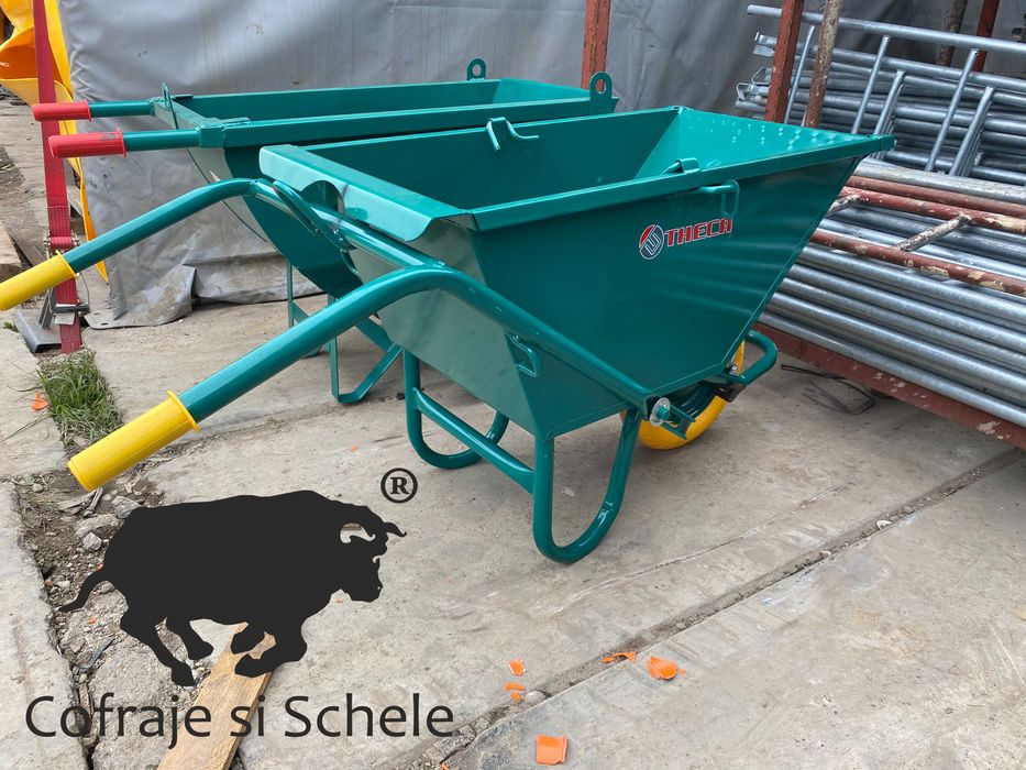 Roaba Chino cu o singura roata cauciuc plin