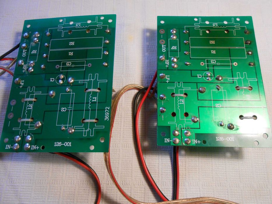 Filtre 2 cai/400w pt boxe,blue tech,Behringer