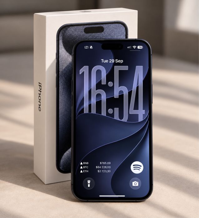 Айфон 15 про 128гб 80%