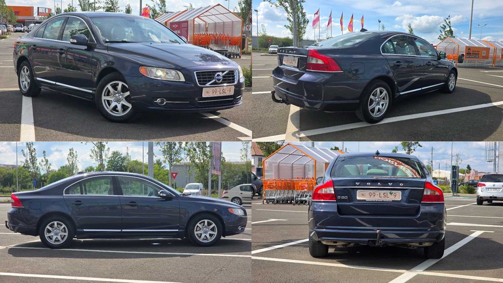 OFERTA! Numerele de zoll expira curand! Volvo S80, automat 2010, 2.0L 203cp, adus recent, nerulat in Ro