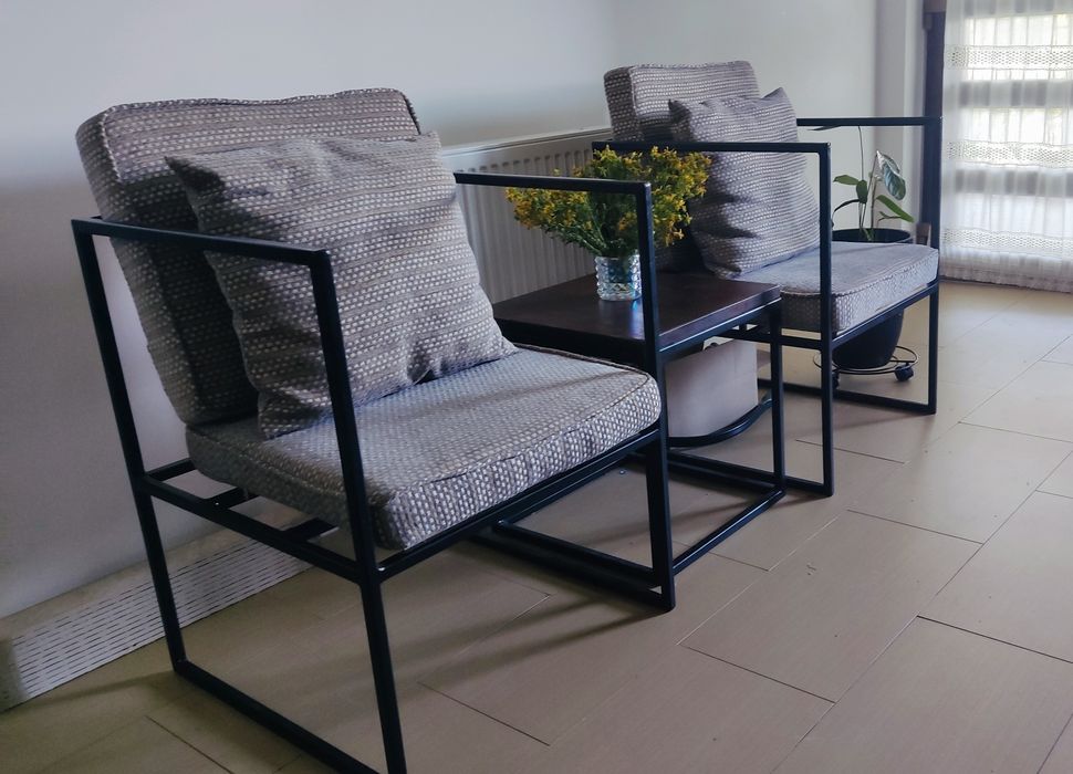 Set hol, terasa din fier NOU  făcut la comanda