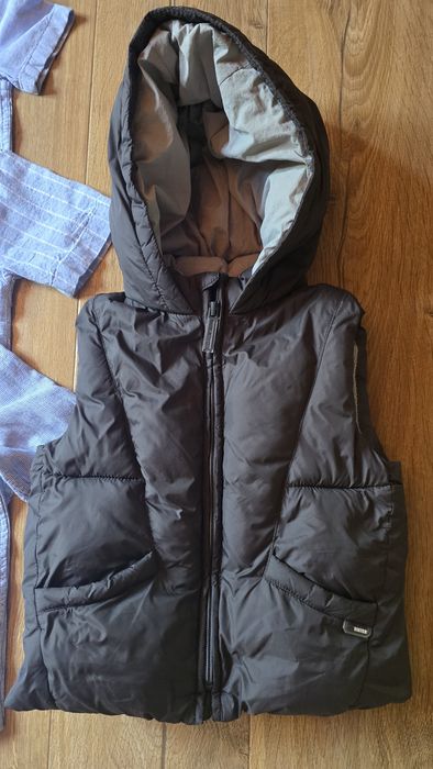 Лот от елек Zara 3-4г, четири ризи- 3-4г и едни къси панталони.