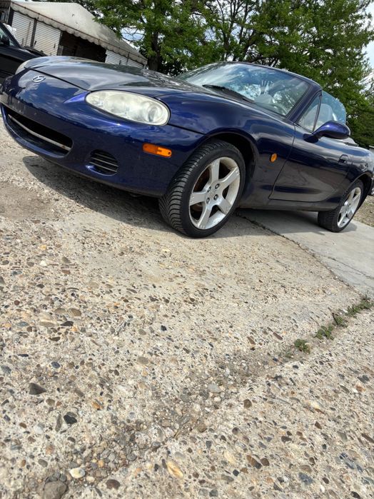 Mazda MX 5 1.6- 2003  " Silver Blue