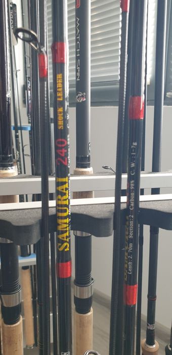 Спининг въдици карбон разпродава.