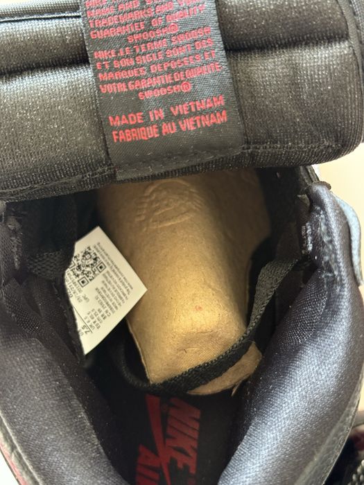 Air Jordan 1 Retro High Black Black Noire  Full Box