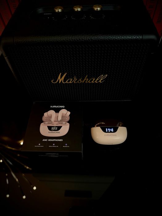 Casti wireless in ear cu noise cancelling control touch bluetooth 5.4