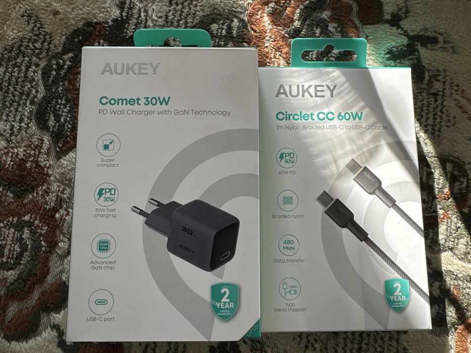 Incarcator + cablu Aukey