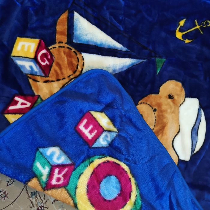 Одеяло детское флисовое