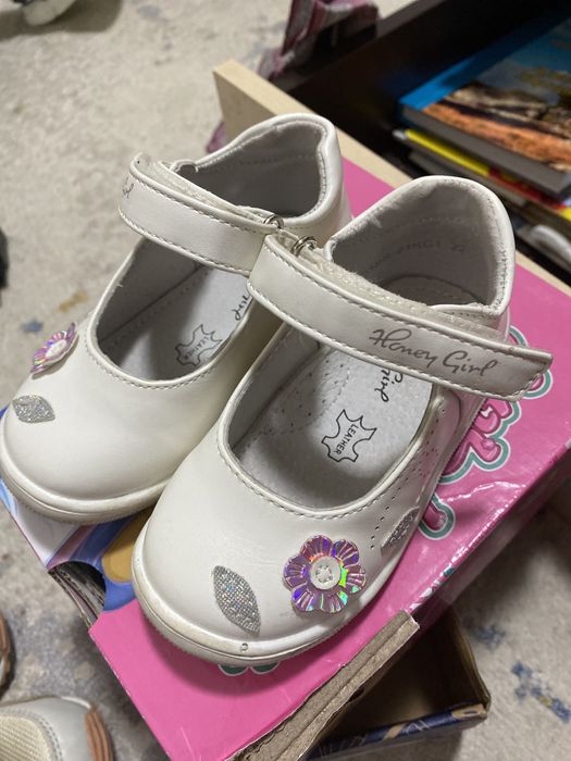 Туфли детские кожаные