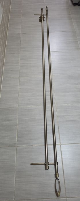 Galerie dubla culoare aur antic