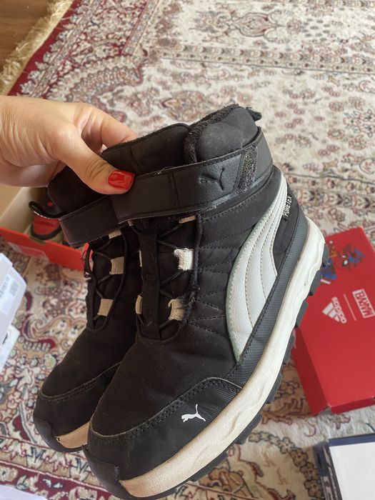 ботинки ecco geox puma nike 8-9 лет мальчик 30–33 размер