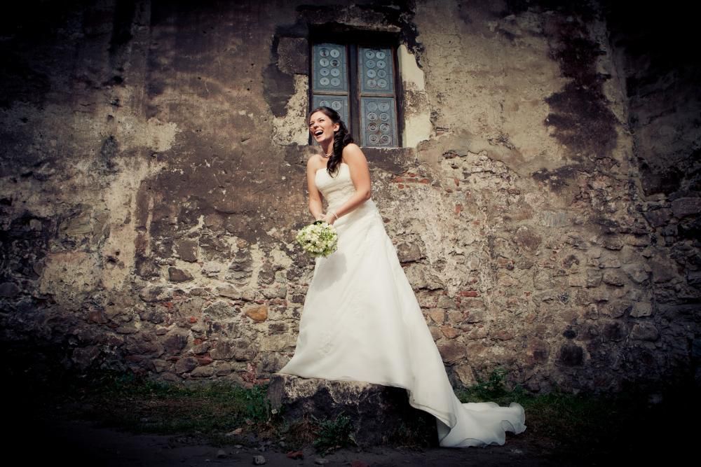 Rochie Mireasa LaSposa Daphne+voal LaSposa lung, superb, gratuit!