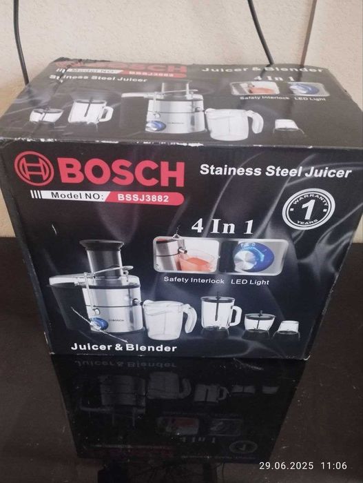 Кухонный комбайн BOSCH 4 в 1 Продаю дешевле покупки, нужны деньги