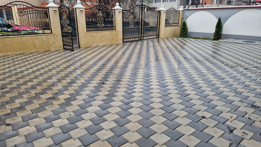 Extra preturi pentru pavaje si pavele model Lisa cu montaj transport