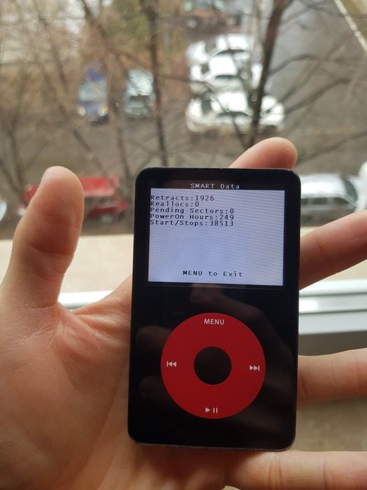 iPod classic U2 special edition.