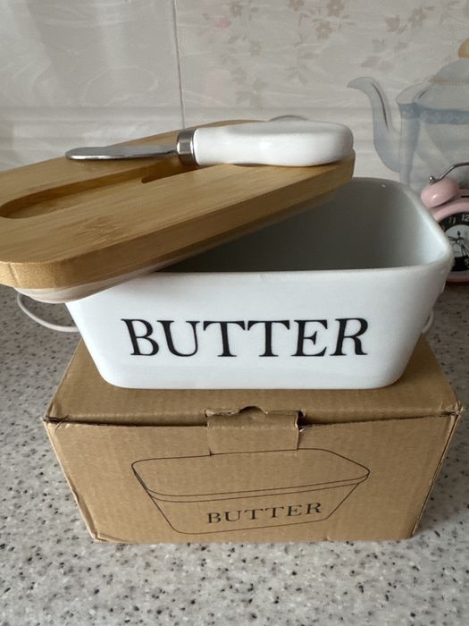 Новая маслёнка LEA HOME с ножом