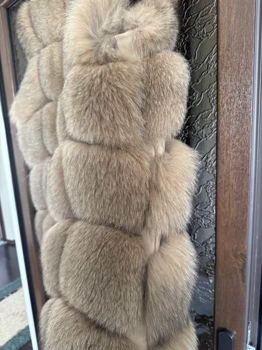 Blană vulpe naturală