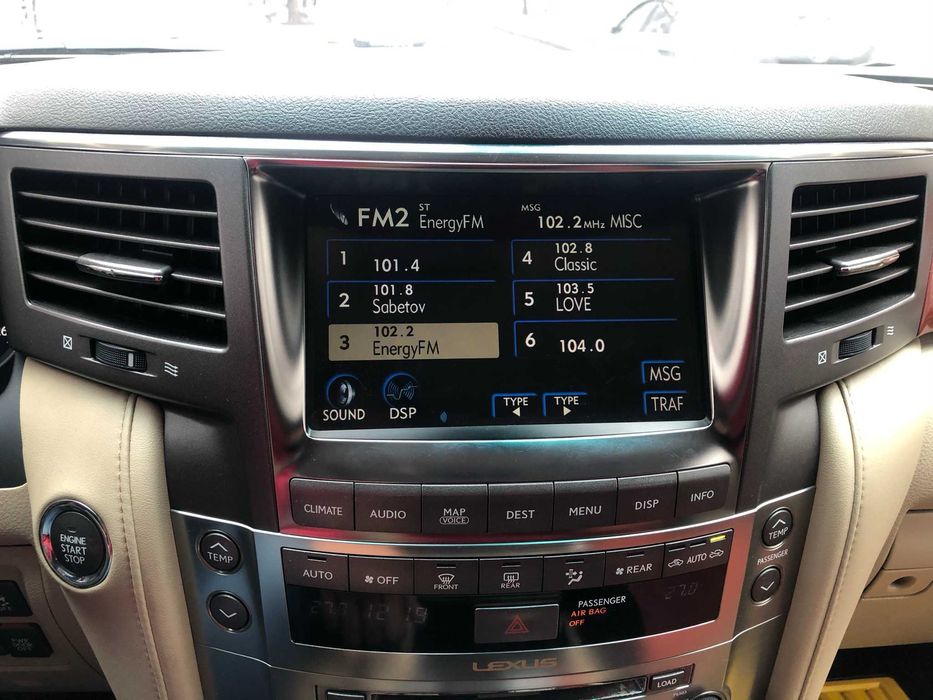 Блютус Музыка в LEXUS LX570