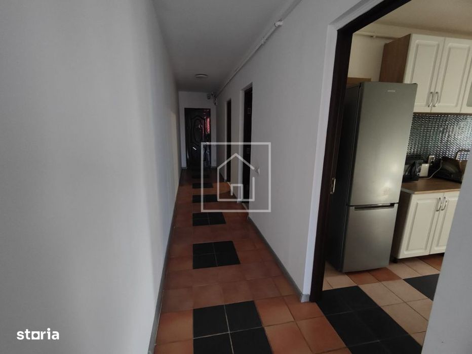 Apartament+extindere mansarda mobilate,renovate, 5 camere,etaj 3, 102