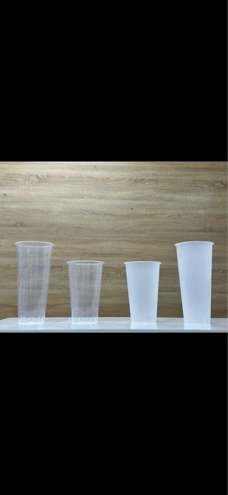 Стаканы для для бабл ти (джусс боллы,поппинг боба,тапиока)