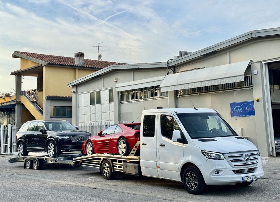 Platforma transport auto si utilitare Italia Slovenia Ungaria Romania