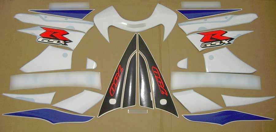 Стикери Сузуки 750 GSXR 2000-2001г Suzuki GSX-R графики k1 к1 лепенки