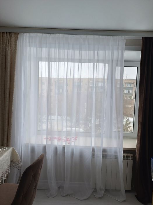 Тюль для зала,спальни,Ширина 6метров,длина 240