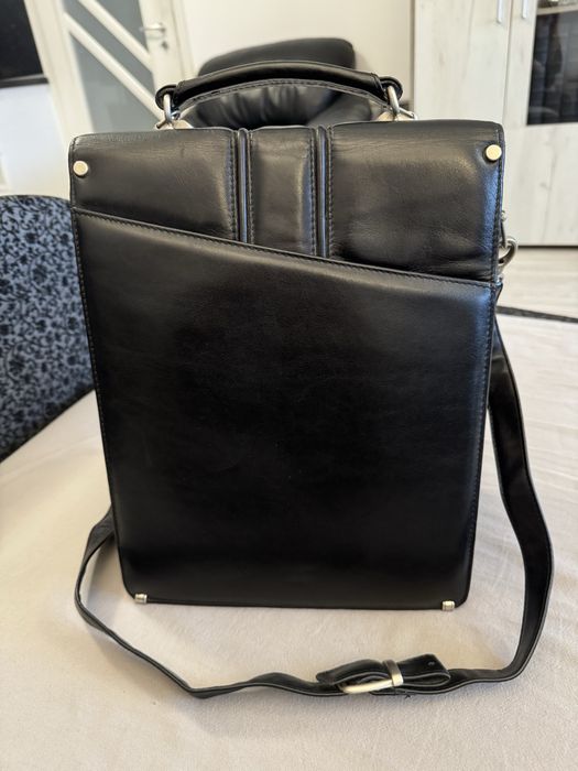 Art-93 мъжка бизнес чанта естествена кожа