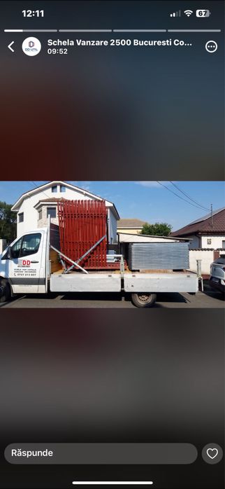 Schela de inchiriat (tip italia cu transport)