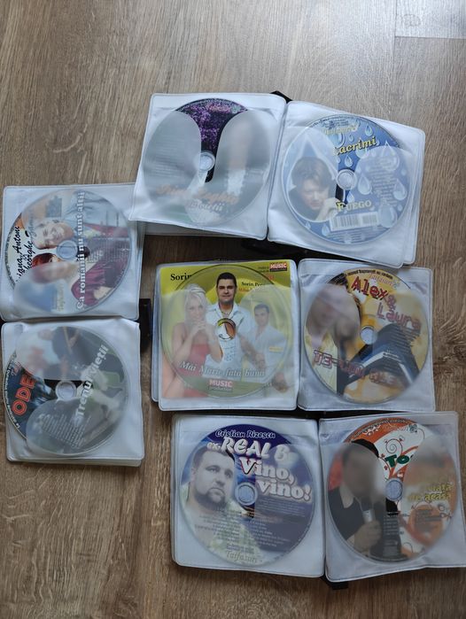 Cutie CD muzică Rom.  anii '90-2000 și 2 AIO