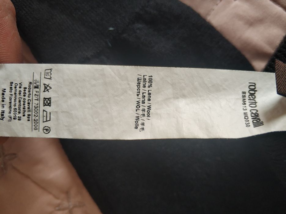 Детски пуловер 100 % wool Roberto cavalli