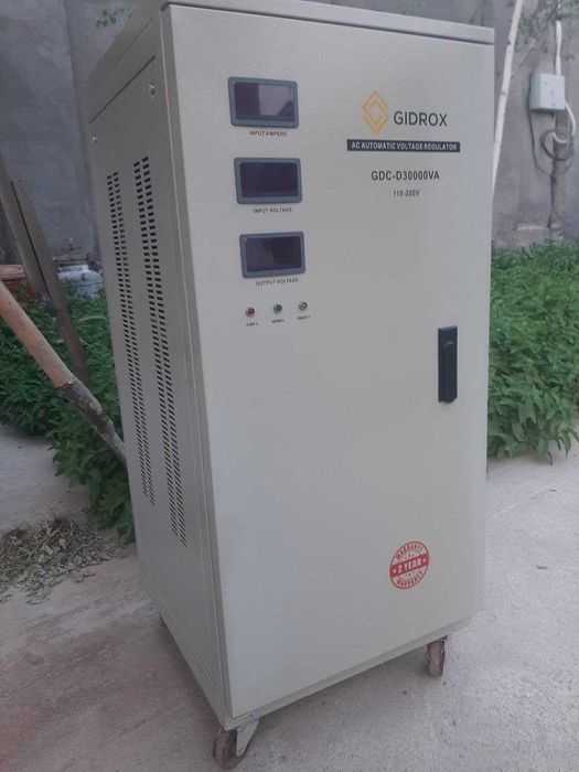 Стабилизатор  латерный  30 000VA  однофазный ,б/у
