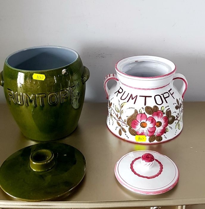 Bol/ghiveci vechi din ceramică