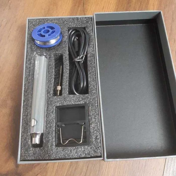 Преносим безжичен поялник с вградена батерия, USB зареждане