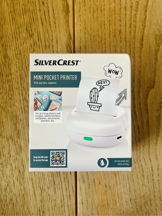 Портативен мини принтер Silver Crest