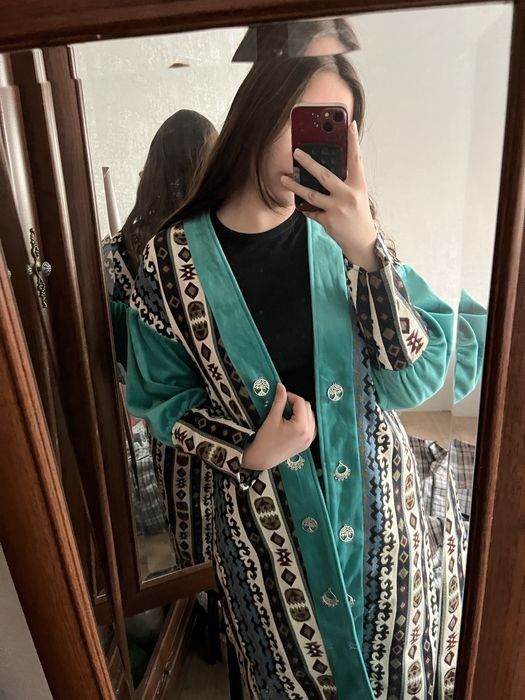 Продам этно шапан + тюбетейка