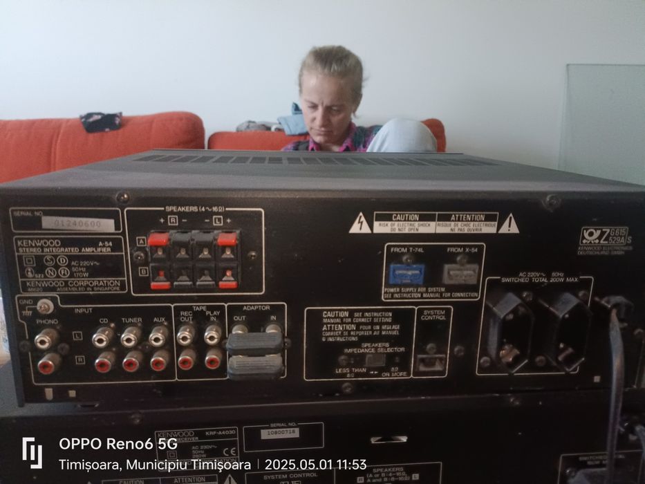Amplificator Kenwood A-54/krf A 4030 Timișoara