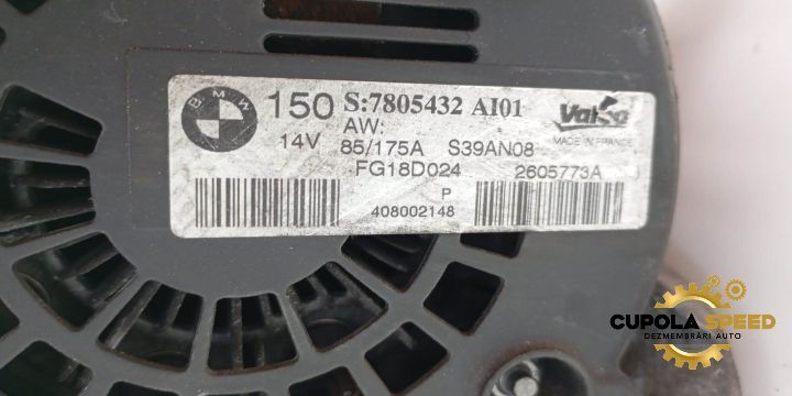Alternator 3.0D N57D30A 245Cp 7805432 BMW Seria 3 E91 [facelift] [200