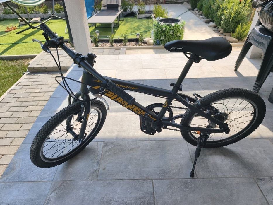 Bicicleta copii Pegas Drumeț 20" - negru mat