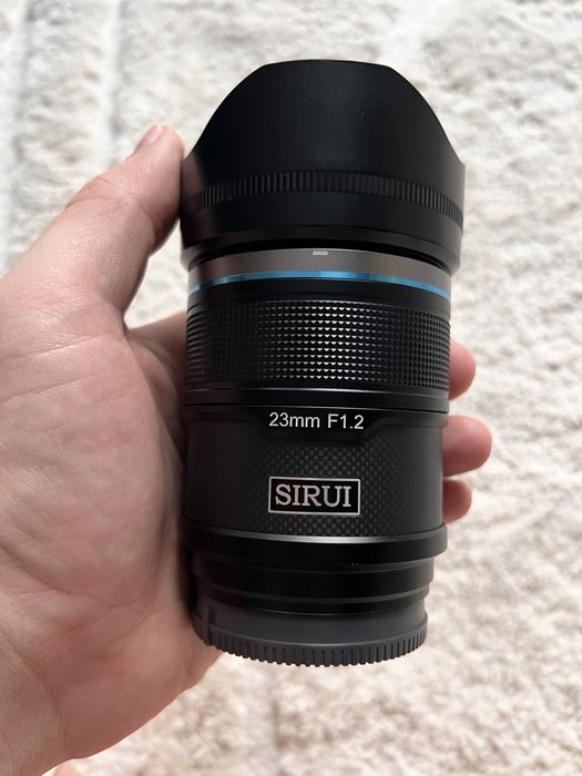 sirui sniper 23mm f/1.2 sony