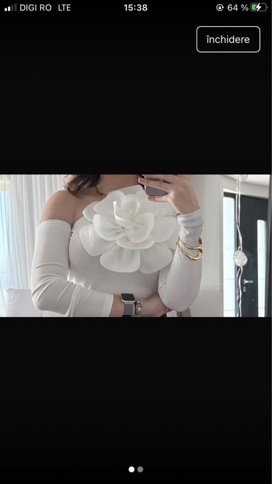 Bluzita cu floare ,Noua Marimea S