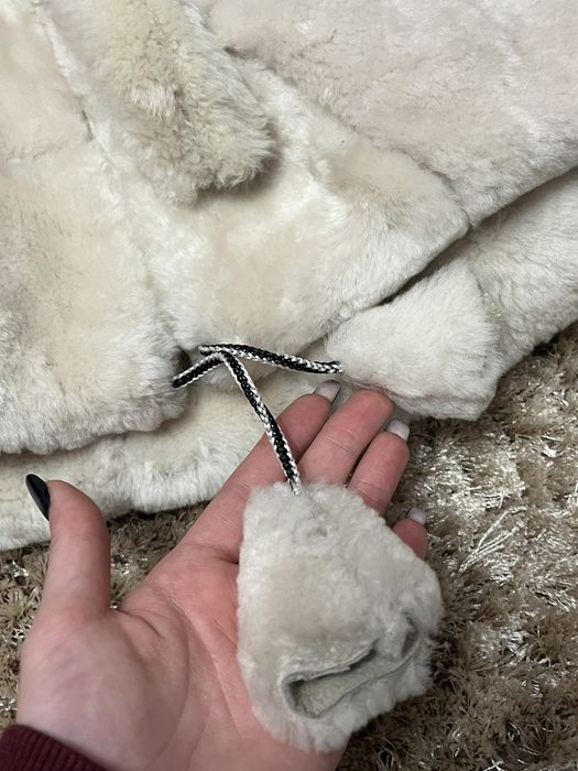 Cojoc blana naturala xs