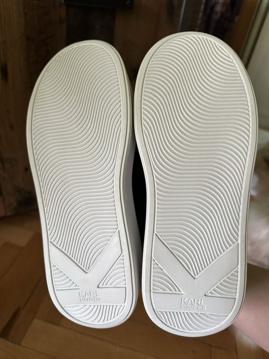 Оригинални кожени маратонки Karl Lagerfeld