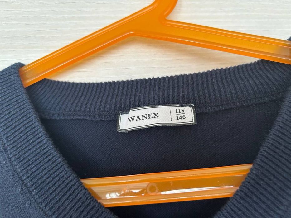 Школьный джемпер, кофта синяя 146